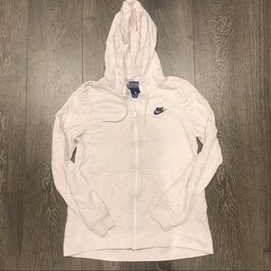 Light Pink Cotton Nike Jacket